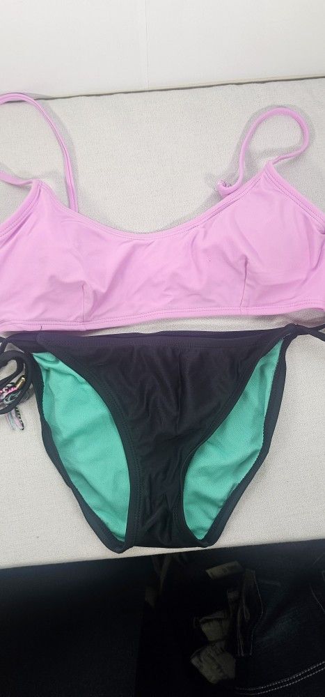 Two Piece Bathing Suit - Size Small