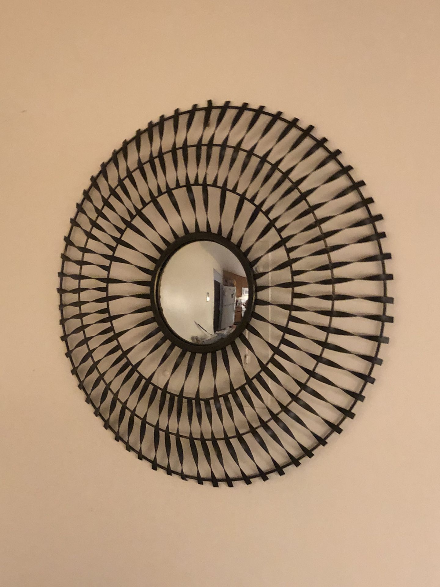 Wall Decor with middle mirror