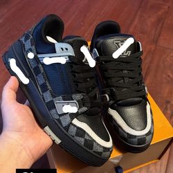 LV Trainers Checkered