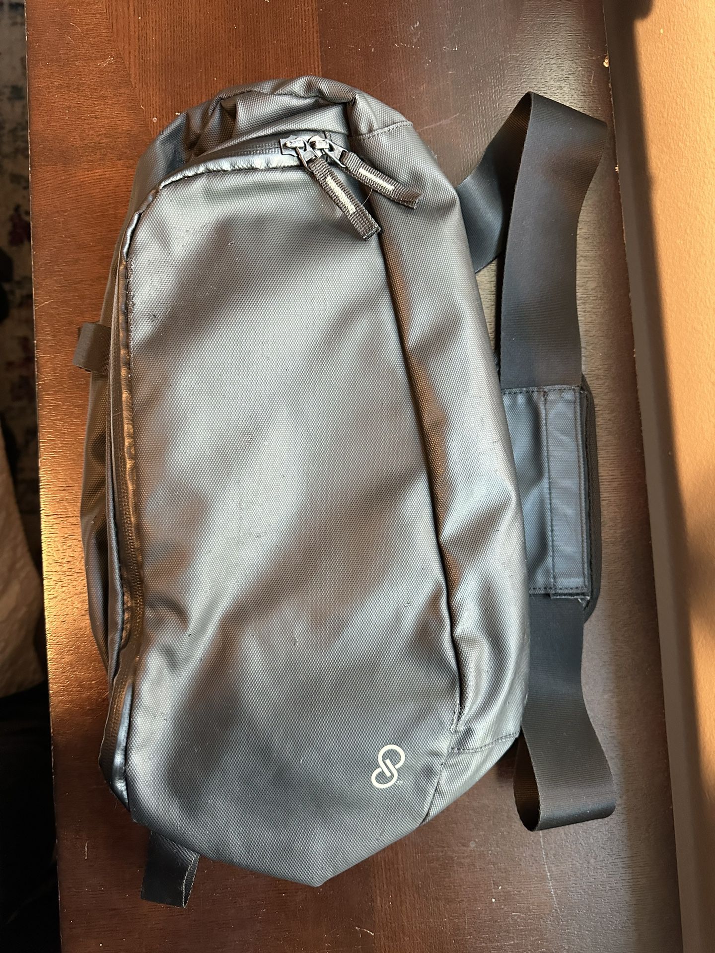 Waterproof Leather Sling Bag