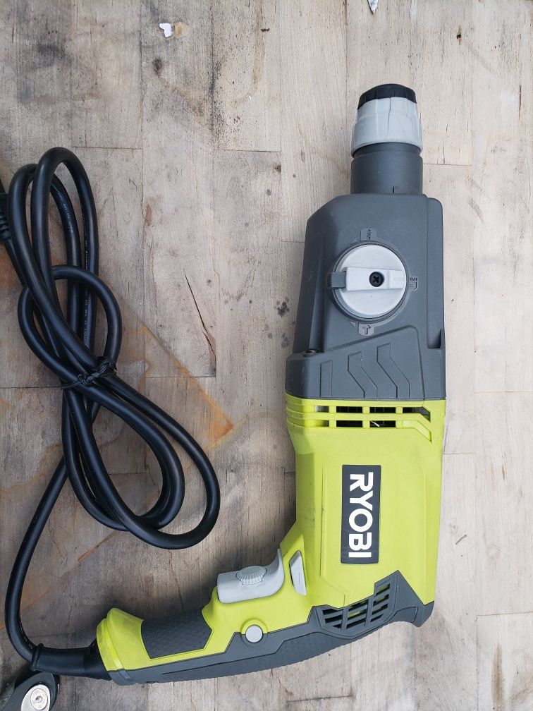 Ryobi rotary hammer drill good condition.