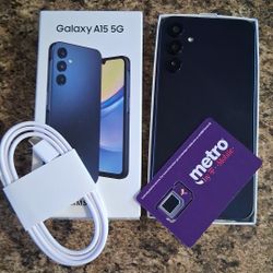 SAMSUNG GALAXY A15 5G METRO PCS ONLY 
