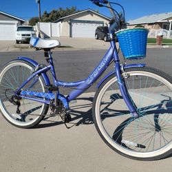 Kent Bayside  7 Speed Beach Cruiser Bicycle 