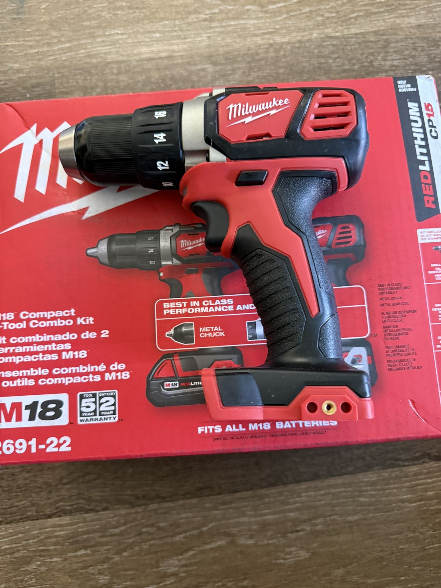 Milwaukee Drill Driver 1/2 New