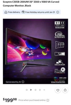 Sceptre monitor