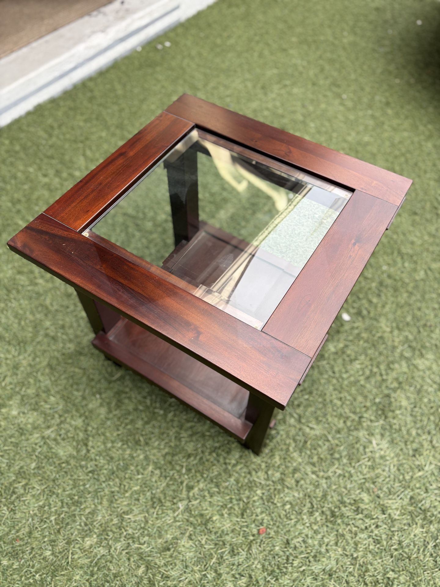 Wooden End Table