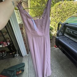 David’s Bridal Dusty Mauve Bridesmaid Dress 
