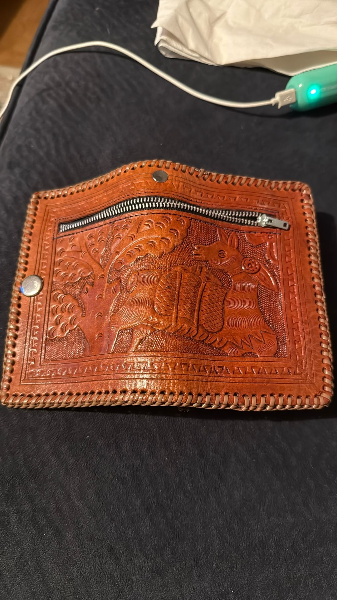  Vintage Leather Wallet 