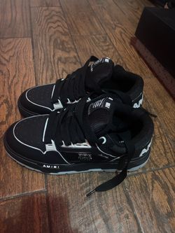 Men MA-1 Leather & Mesh Low-Top