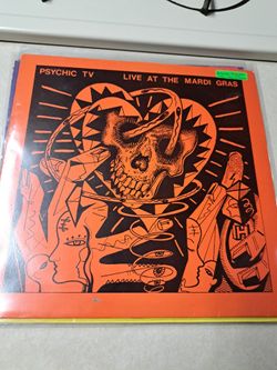 Psychis TV, Uk pressing Live at the Mardi Gras vinyl record album