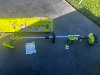 RYOBI ONE+ 18V Cordless Telescoping Soap Dispensing Scrubber (Tool Only)