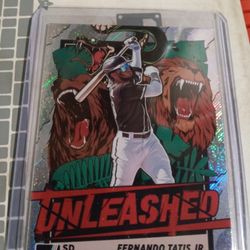 Fernando Tatis Jr.  " UNLEASHED " Donruss