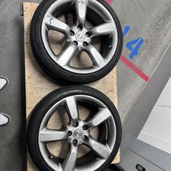 350z Anniversary stock wheels (Pair)