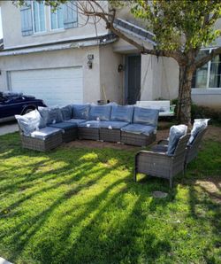 Patio chairs outdoor chairs outdoor patio furniture set display model outdoor sofa set ☑️🆕🚎