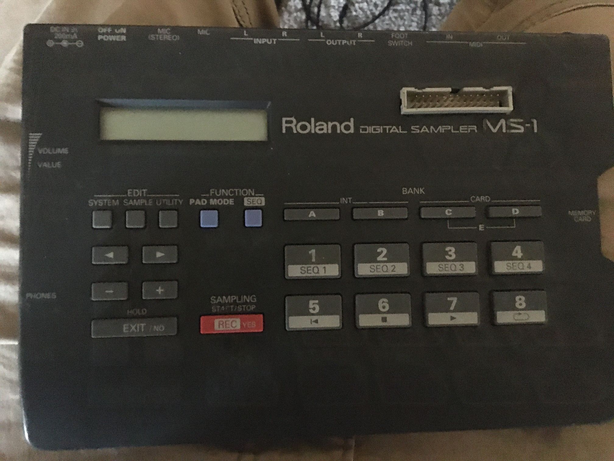 Roland MS1 Digital Sampler Looper