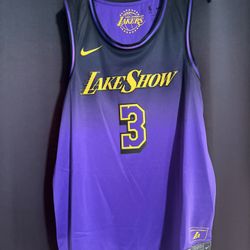 Anthony Davis City Edit Lakers r Jersey 
