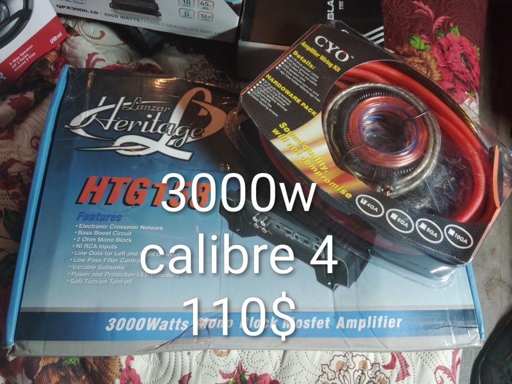 Amplificador Y Cableado 