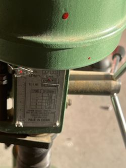 Five speed bench top drill