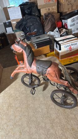 Antique miniature tricycle