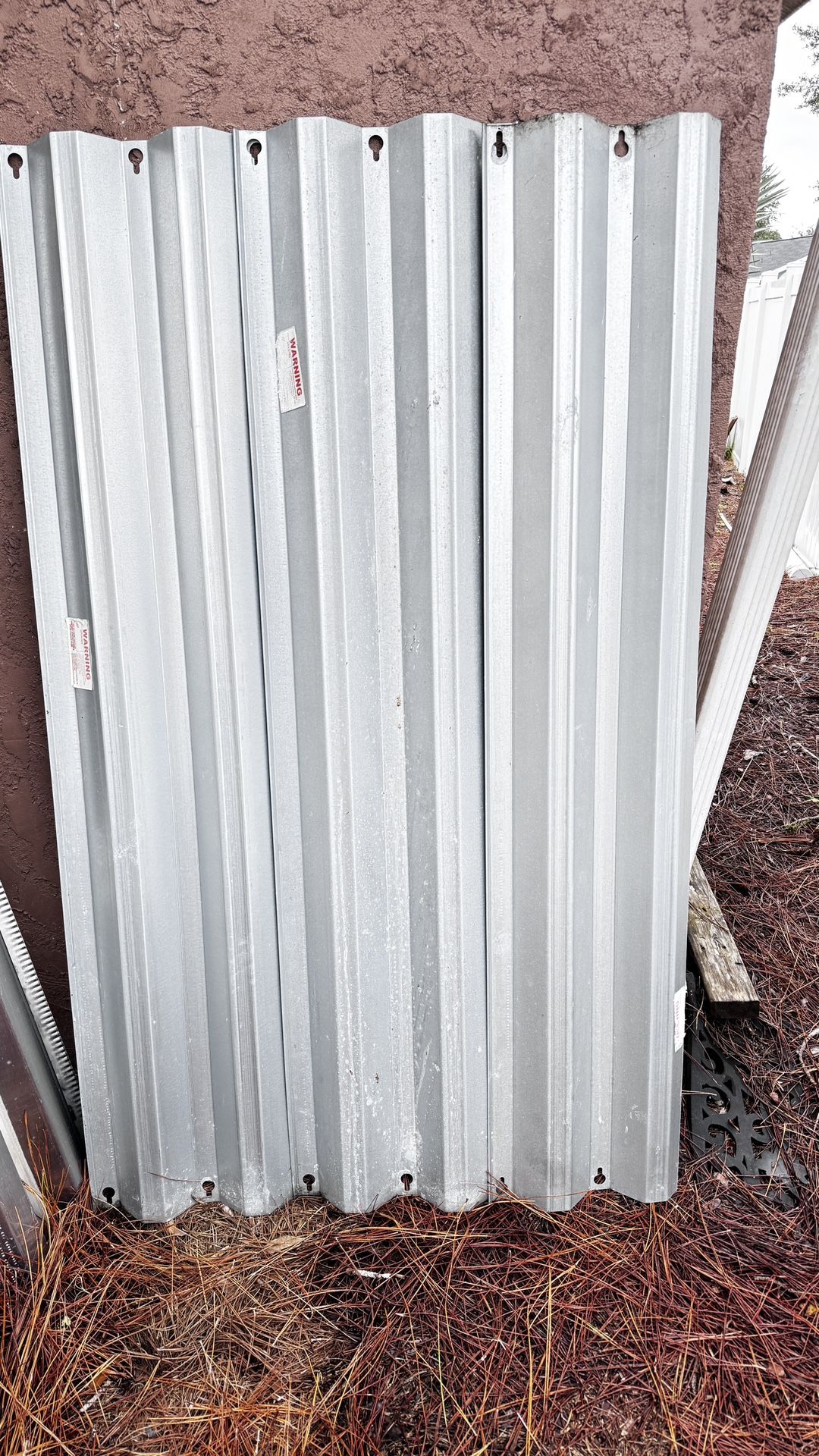 3 Panel of Hurricane Shutters Cover 40”wide X 62 Inch