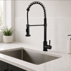 High Arc Spring Kitchen Faucet