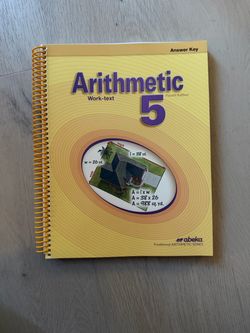 Abeka Arithmetic 5 Work-text Answer Key