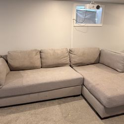 Gray Sectional 