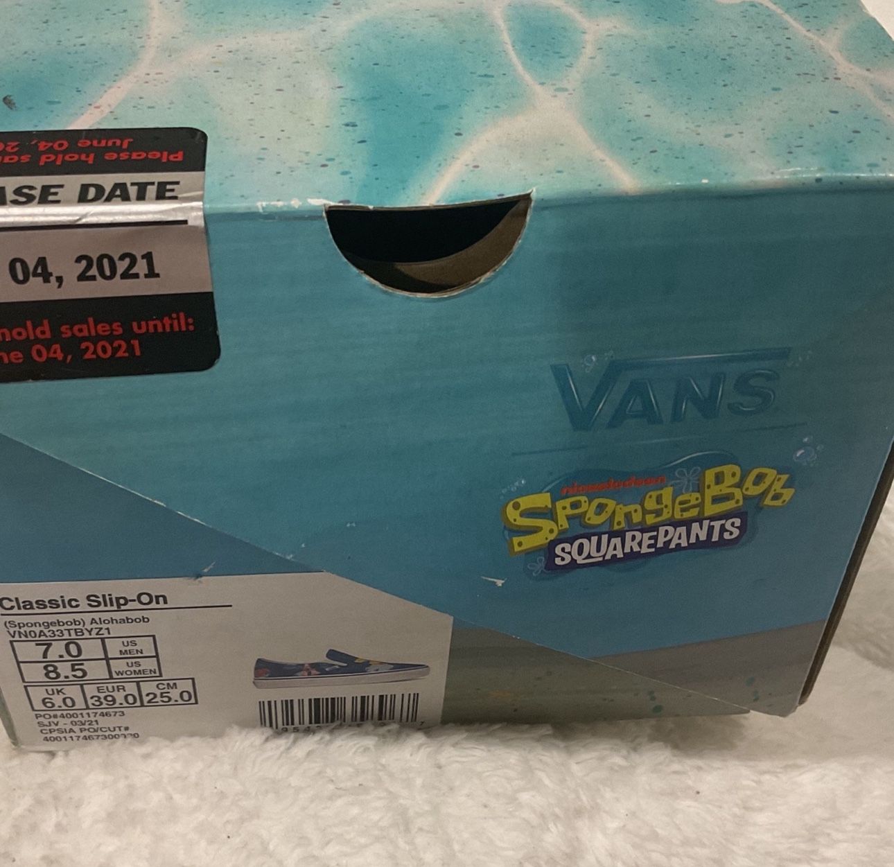 SpongeBob Vans 2021