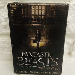 Playing Cards Fantastic Beasts and Where to Find Them Harry Potter Theme