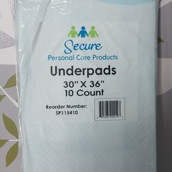 Secure underpads