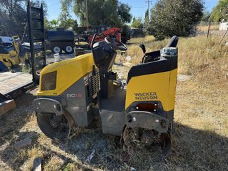 Wacker Rd12 2 To 3 Drum Roller 35 Inch Drum