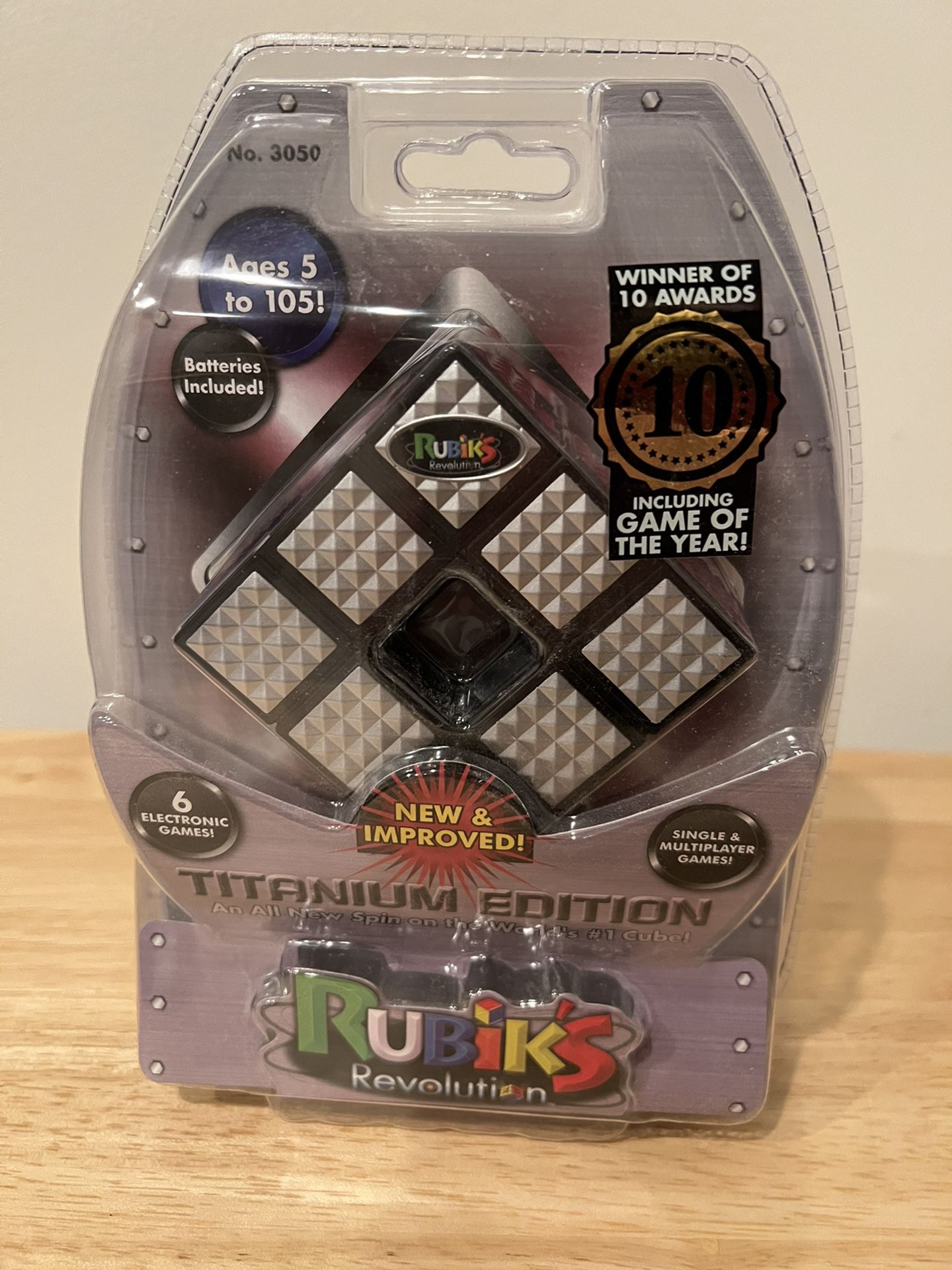 Rubik’s Revolution Titanium Edition  Electronic Games for Single and Multiplayer Brand New - Never Used or Tested - Smoke Free House Ages 5+