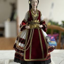 Greek Porcelain Doll