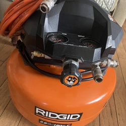 Air Compressor With 25 Ft. Hose Set