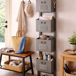 🔥Industrial Chic Locker Organizer – PBteen 🔥