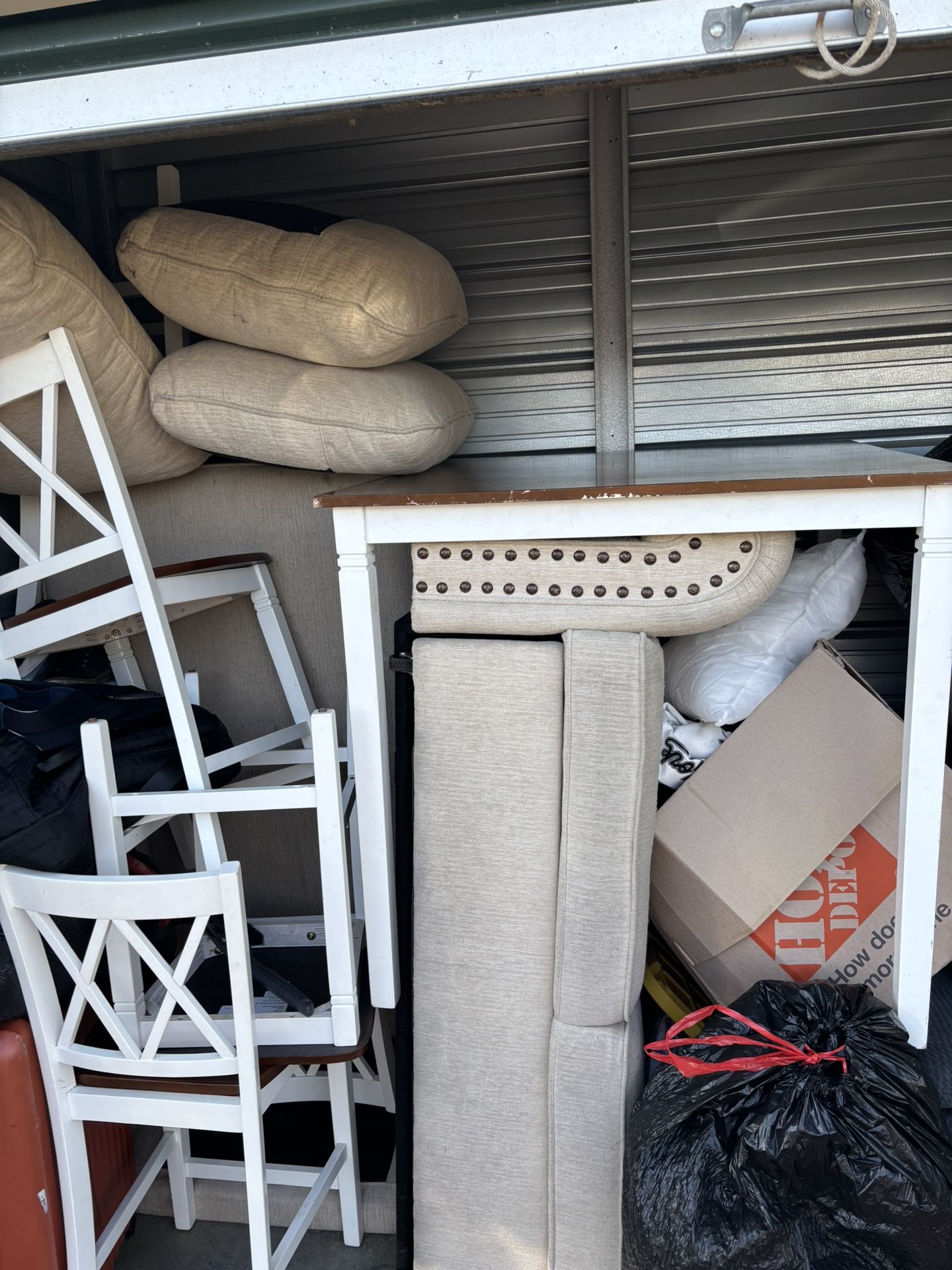 Table, Table Chairs and couch