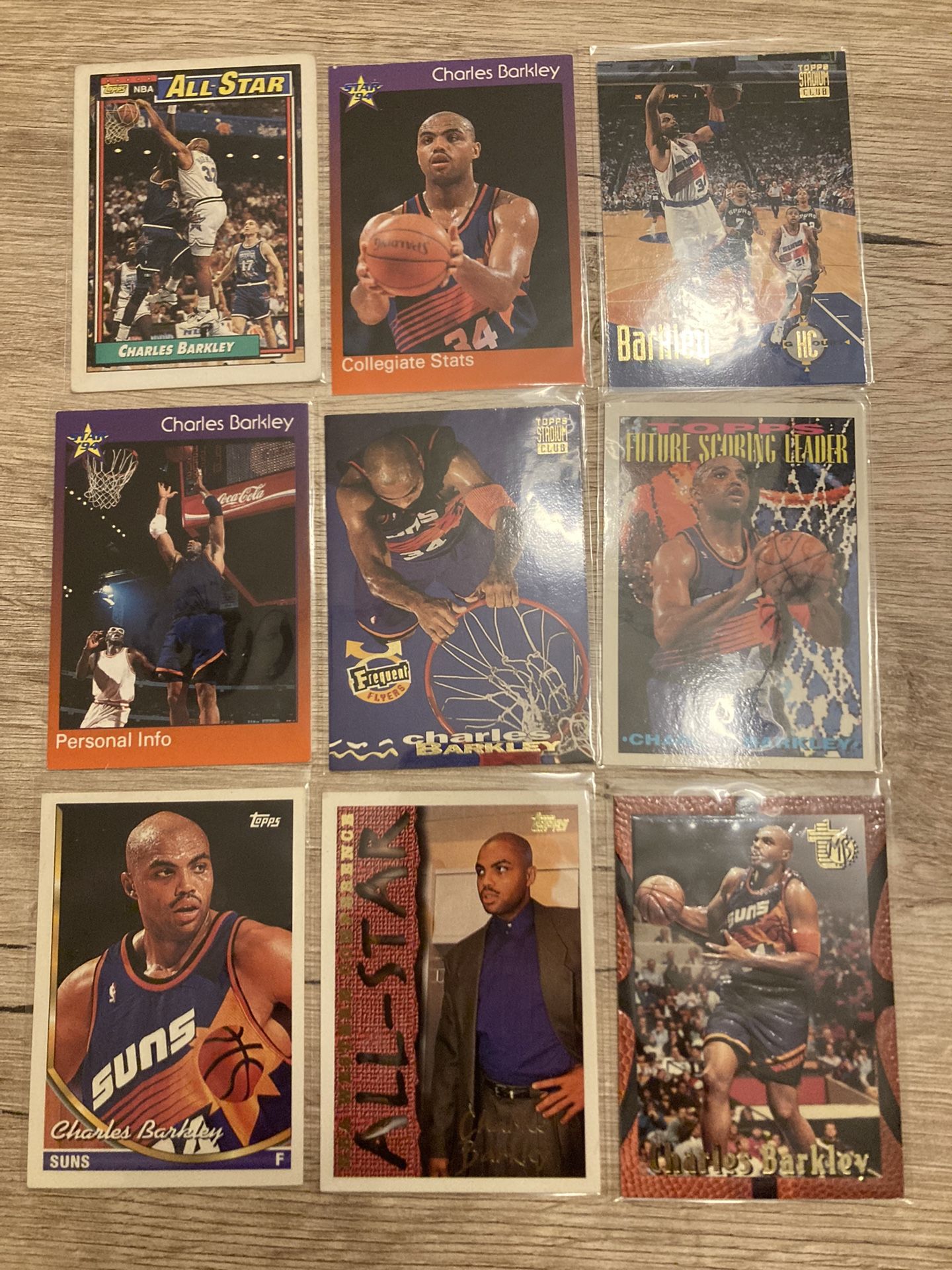 66 Sports Cards (Rookies, Barkley, Larry Johnson etc.)