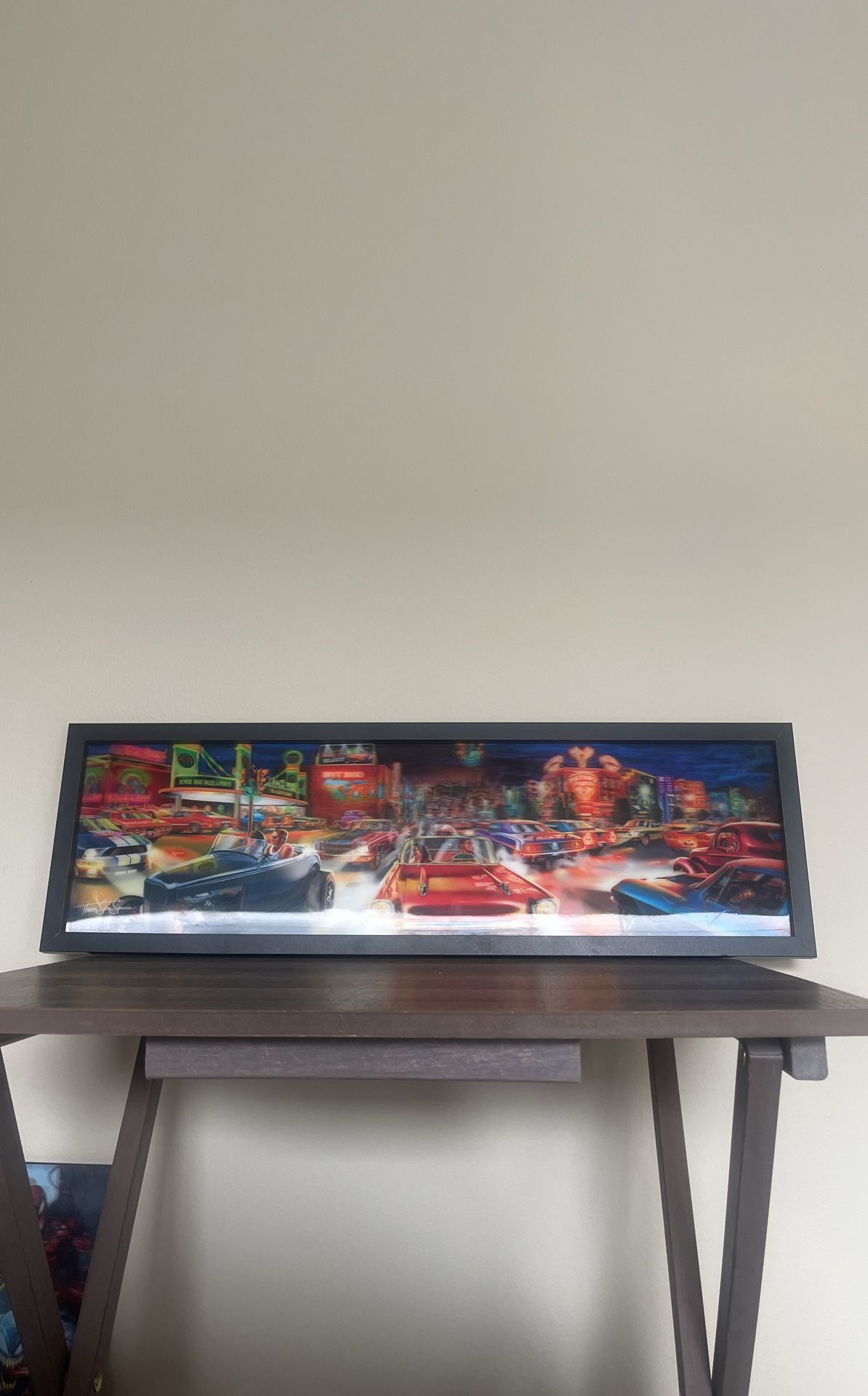 3D Hot Rod Poster