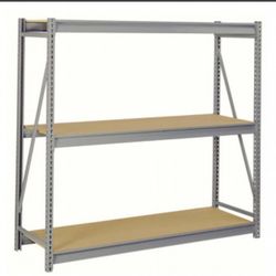 Steal Rack With Shelves 