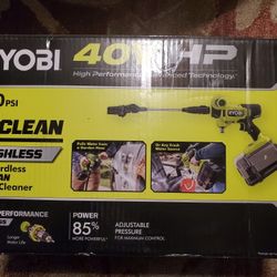 Ryobi 40V HP 600 PSI, 0.7 GPM EZ Clean Power Cleaner(Tool Only)