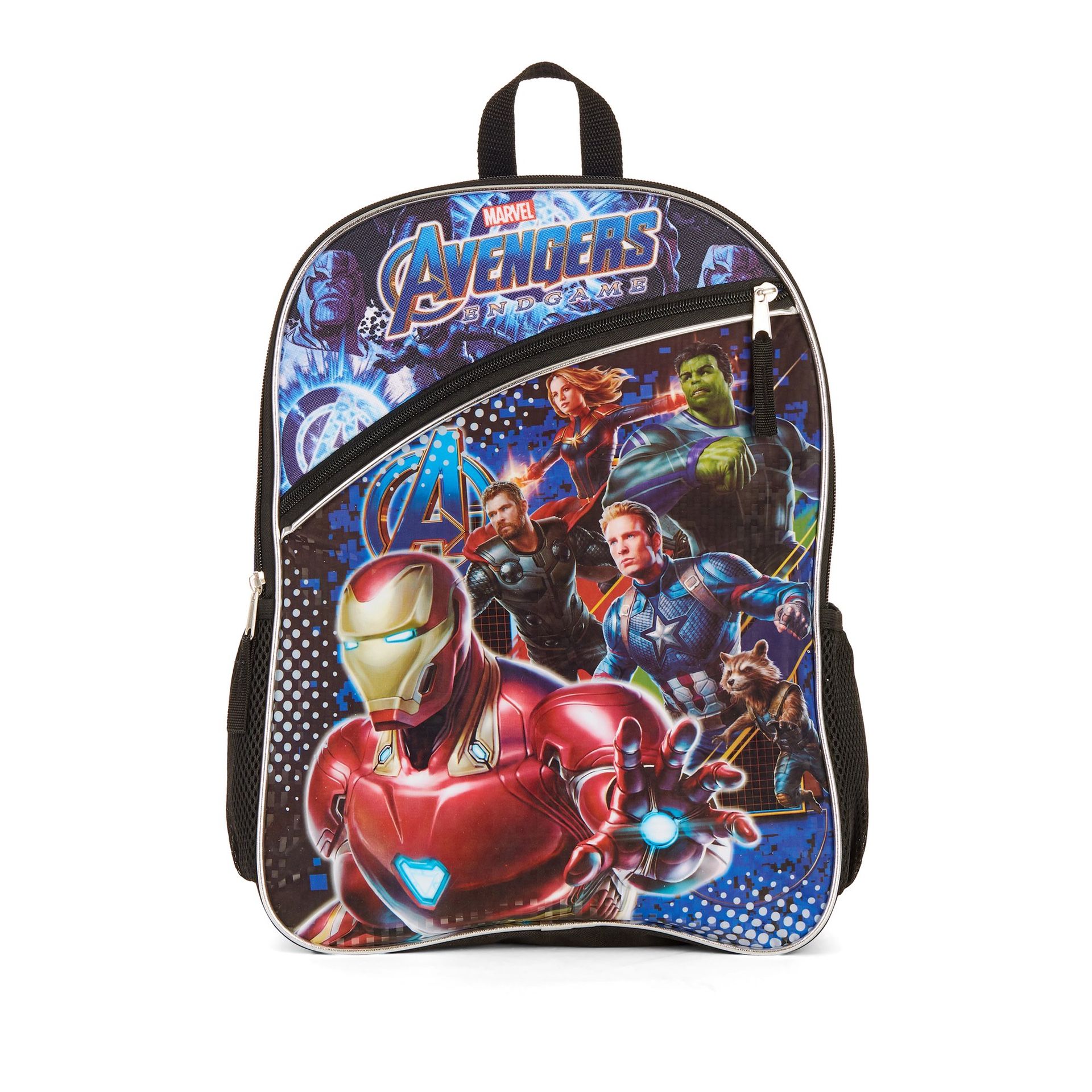 Marvel Avengers Large Backpack - Great Back To School Virtual Learning Gift, Kids Youth