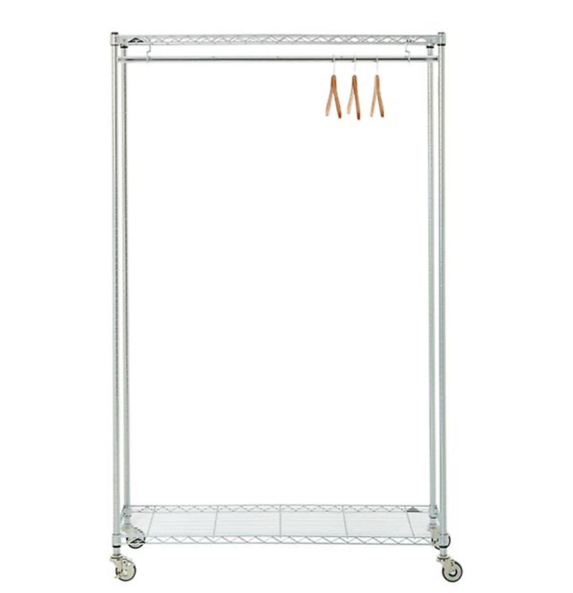 InterMetro Garment Rack w/Canvas Cover