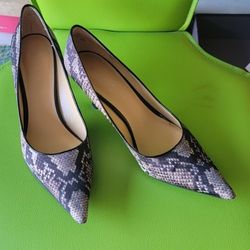 Nine West Snake print Pumps