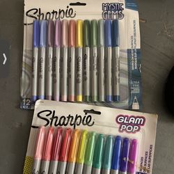Sharpie Pack Glam Pop Mystic Gems Permanent Marker 