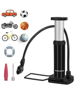 Multifunction bike pump with gas needle