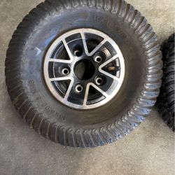 Scooter Rim With 2 Tires