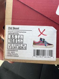 UNISEX vans old skool Frayed Laces 
