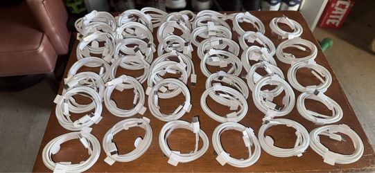 White USB-C Charging Cables (lot available)