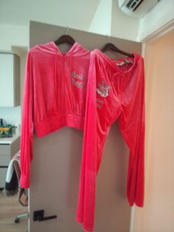 Hot pink jumpsuit