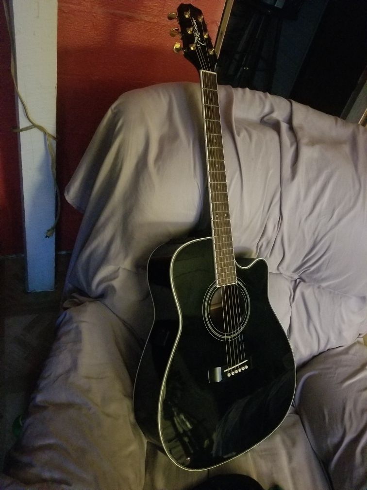 Acoustic Electric Takamine guitar